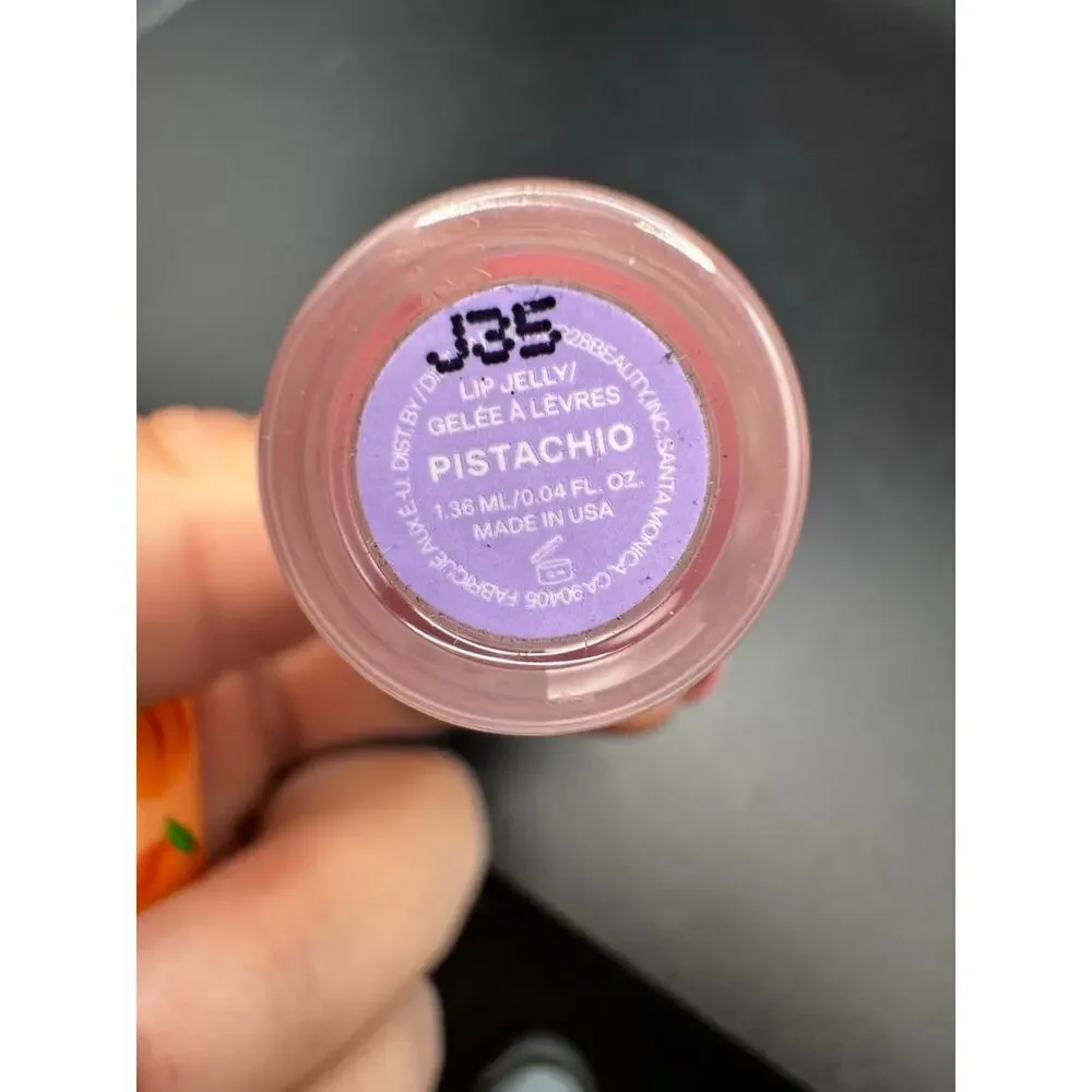 5/$25 NWT Tower 28 Travel Size Lip Jelly 0.04oz. Shade Pistachio